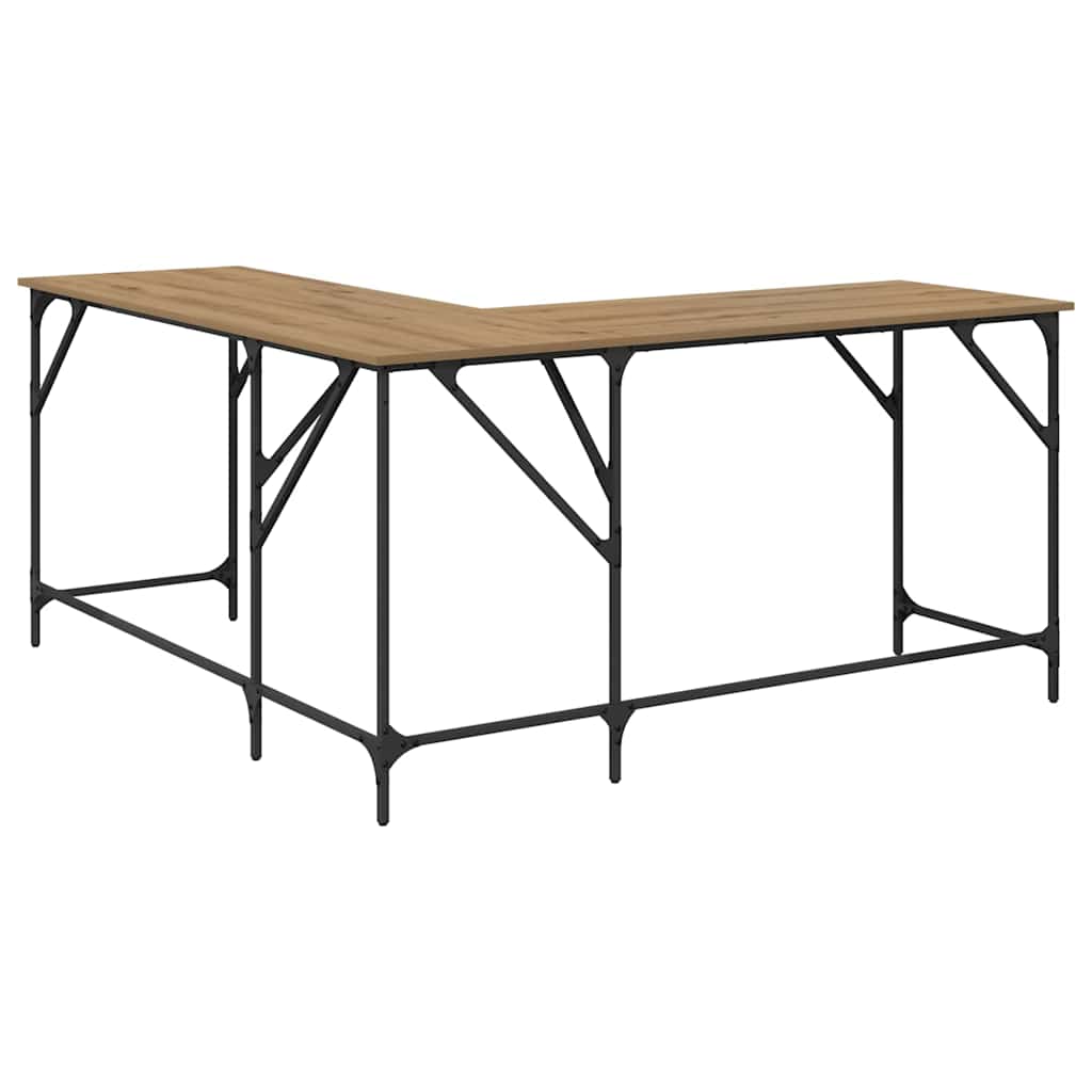Asztal Artisan tölgy Szerelt Fa 149 x 149 x 75 cm