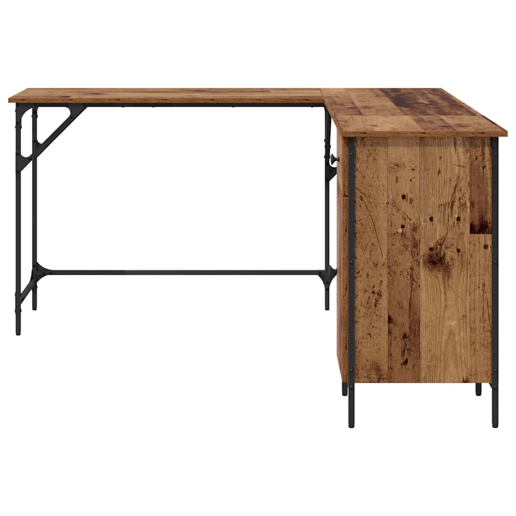 Asztal Öreg fa Szerelt Fa 141 x 141 x 75 cm