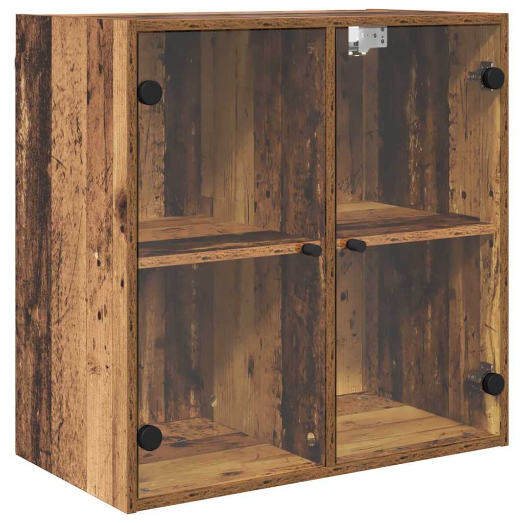 Fali Szekrény 68 x 37 x 68,5 cm Szerelt Fa Öreg fa