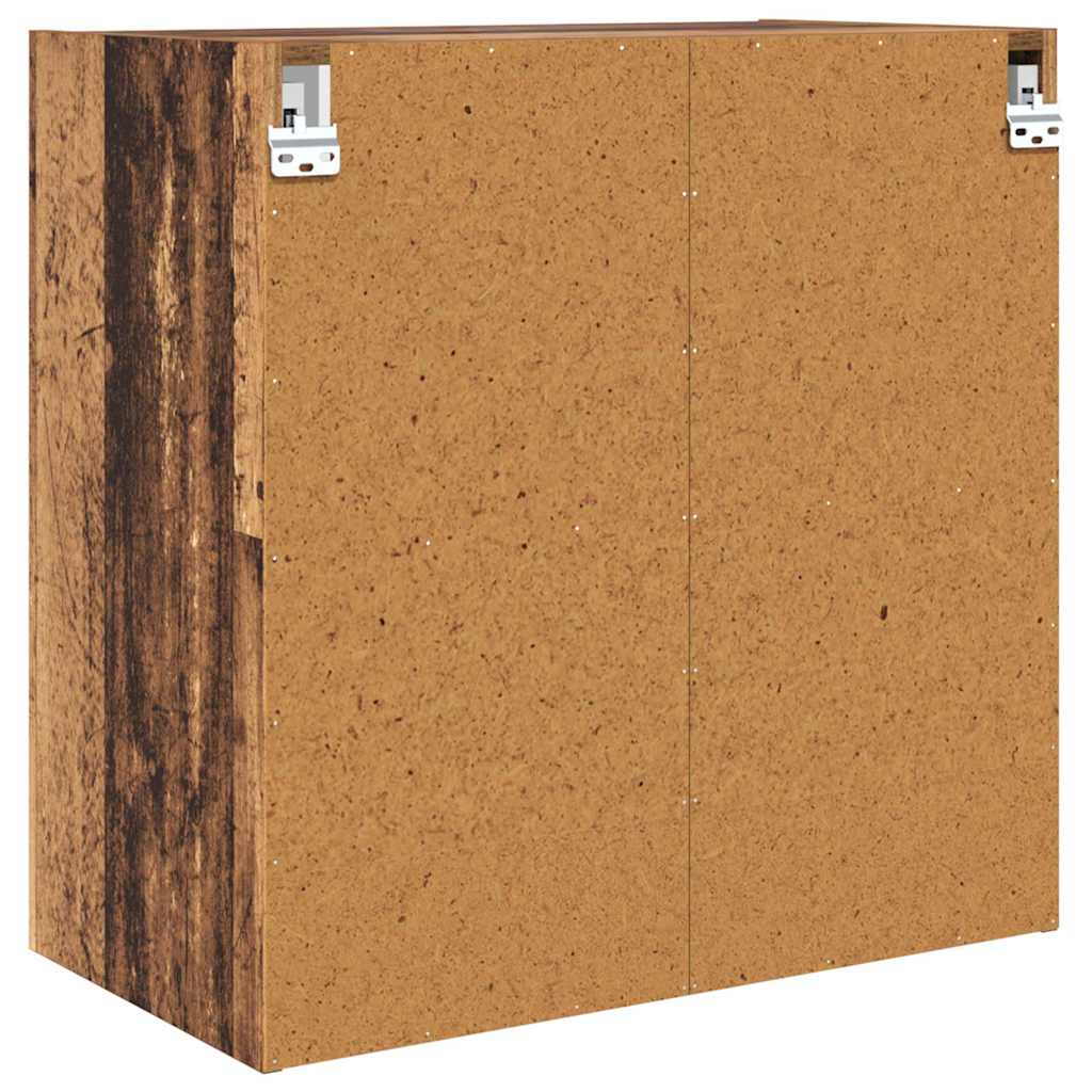 Fali Szekrény 68 x 37 x 68,5 cm Szerelt Fa Öreg fa