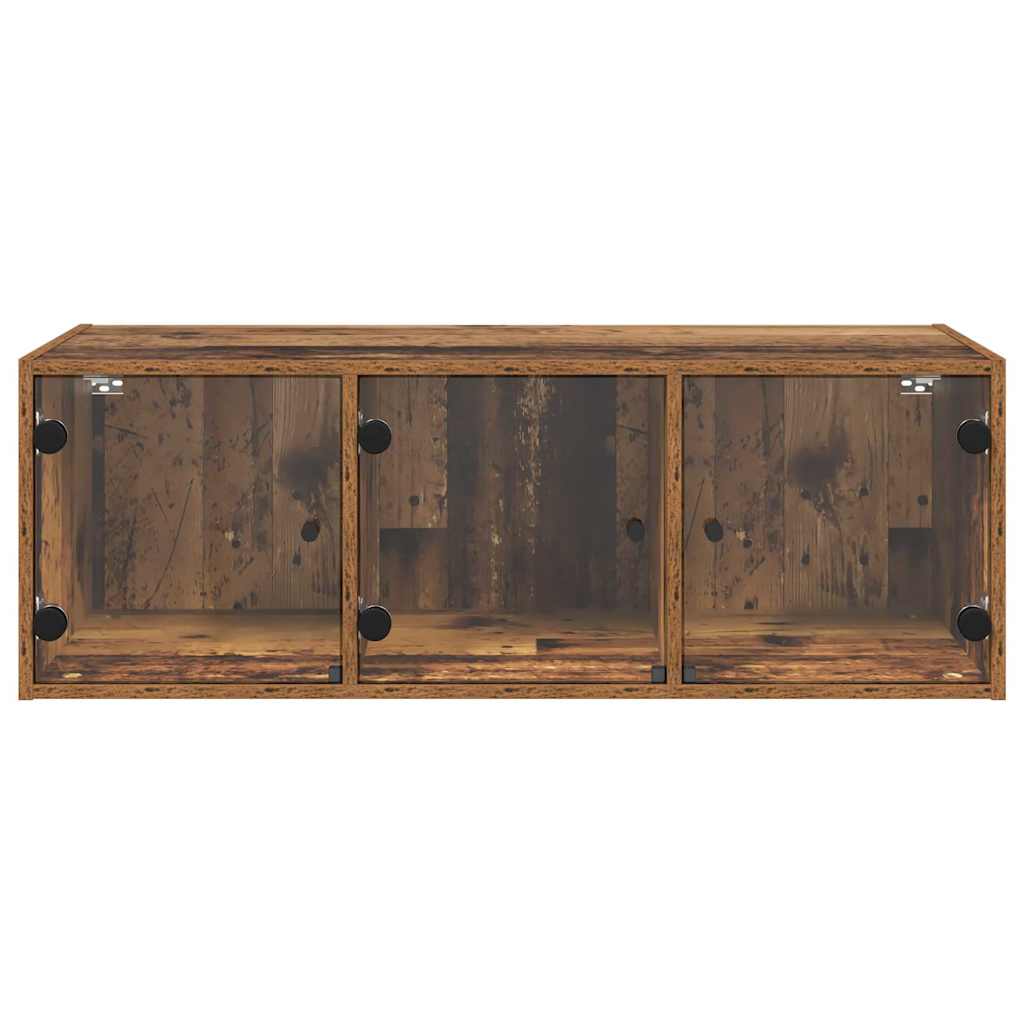 Fali Szekrény 102 x 37 x 35 cm Szerelt Fa Öreg fa