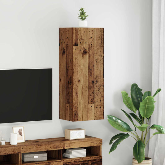 TV Fali Szekrény Öreg fa 40,5 x 30 x 102 cm Faanyag