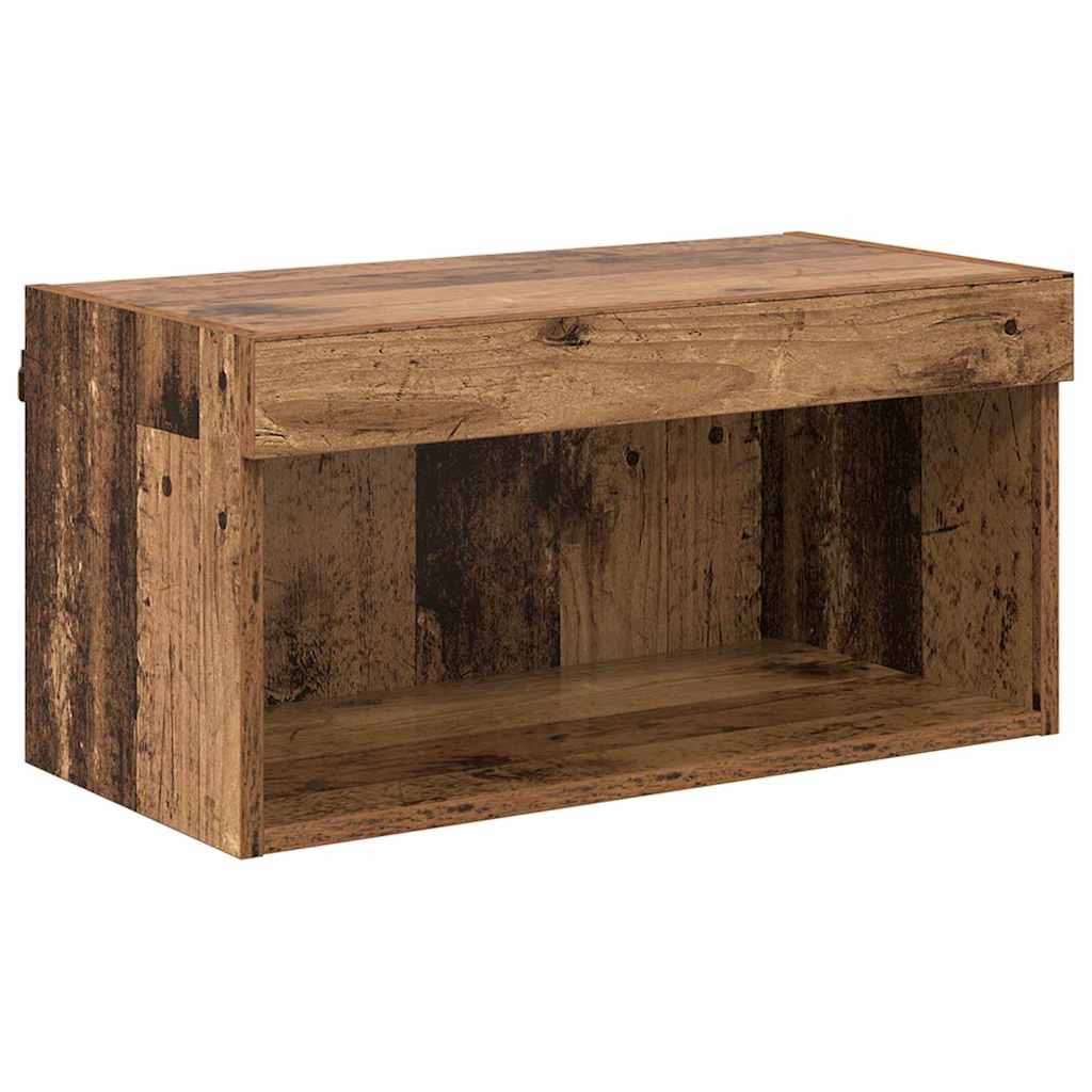 TV szekrény garnitúra 60 x 30 x 30 cm Öreg fa Szerelt Fa