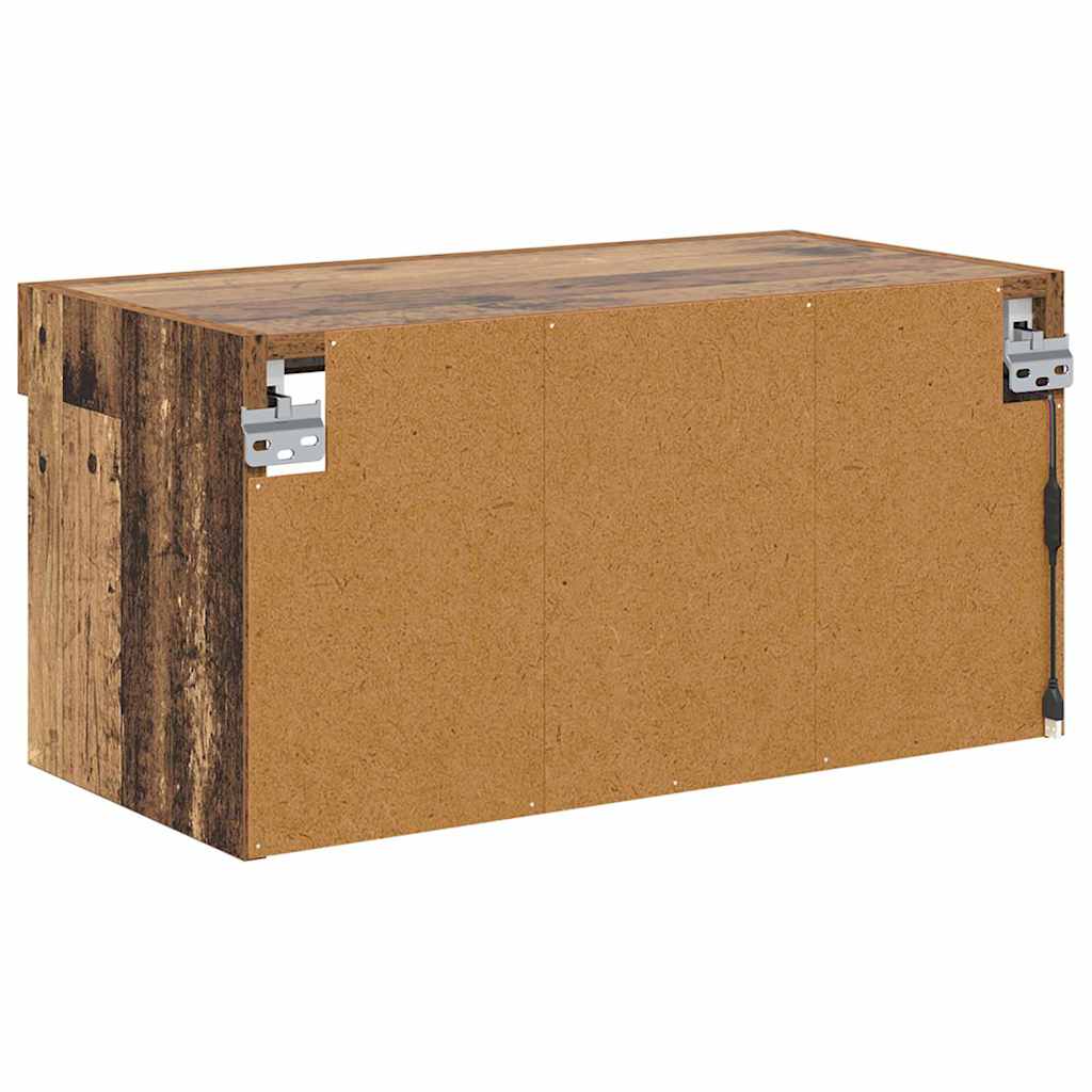 TV szekrény garnitúra 60 x 30 x 30 cm Öreg fa Szerelt Fa