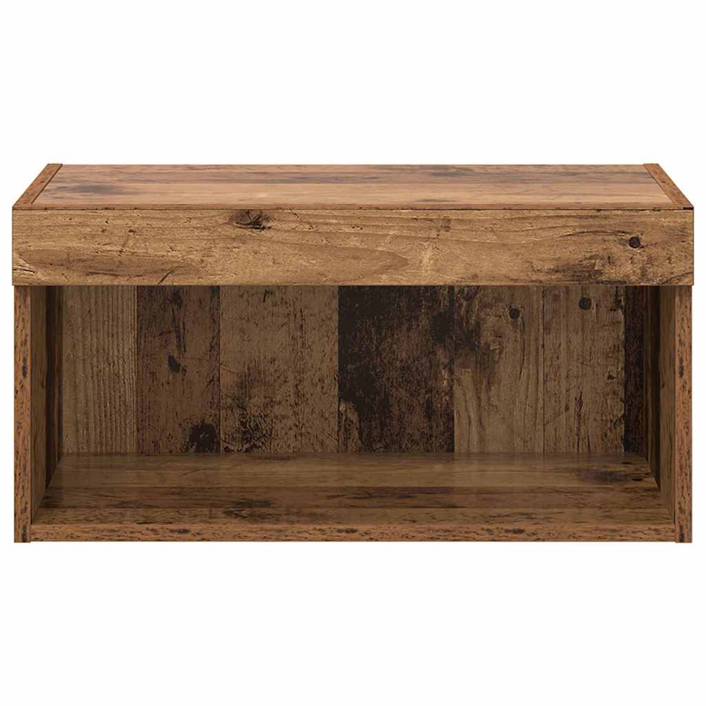 TV szekrény garnitúra 60 x 30 x 30 cm Öreg fa Szerelt Fa