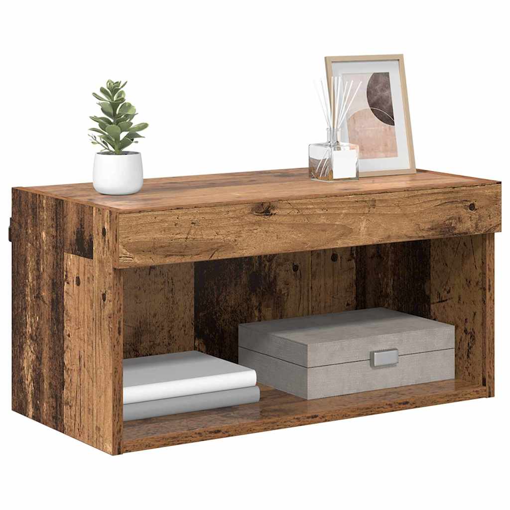 TV szekrény garnitúra 60 x 30 x 30 cm Öreg fa Szerelt Fa