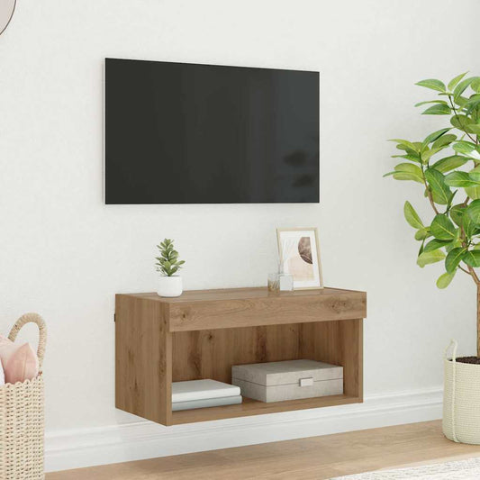 TV szekrény garnitúra Artisan tölgy 60 x 30 x 30 cm Faanyag