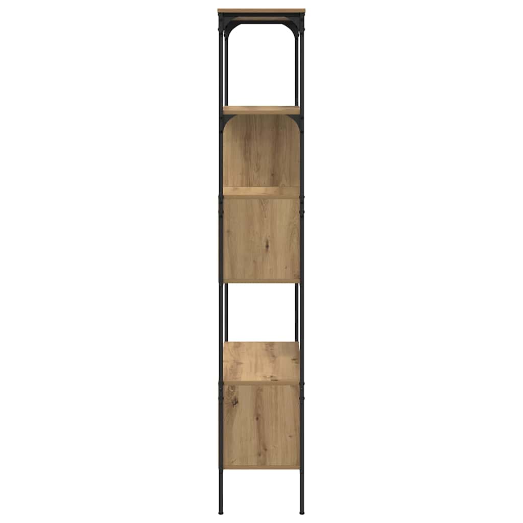 Könyvszekrény 7 szintes 76 x 33 x 188,5 cm Szerelt Fa