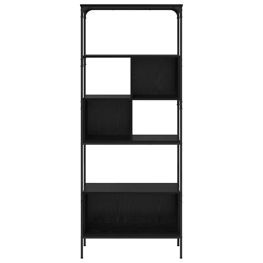 Könyvszekrény 7 szintes 76 x 33 x 188,5 cm Szerelt Fa