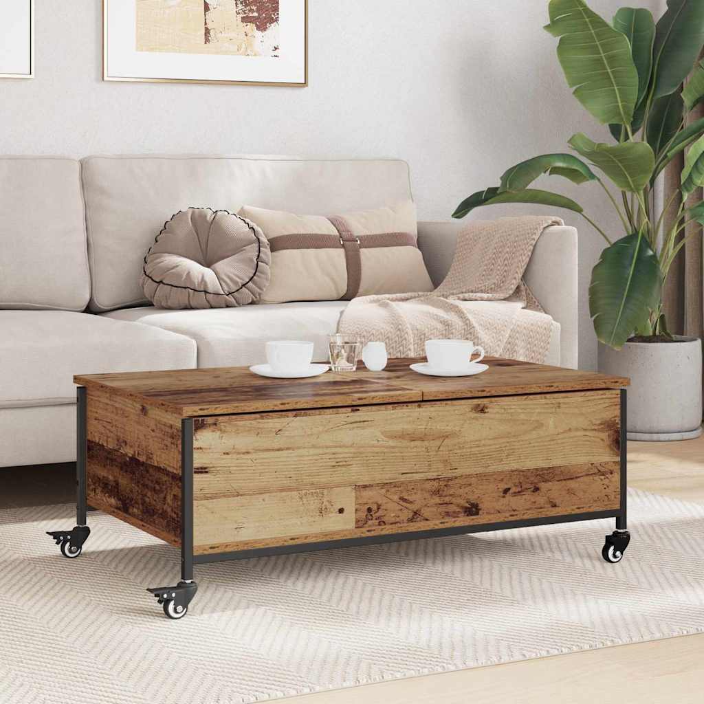 Dohányzóasztal Öreg fa 91 x 55 x 32 cm Szerelt Fa