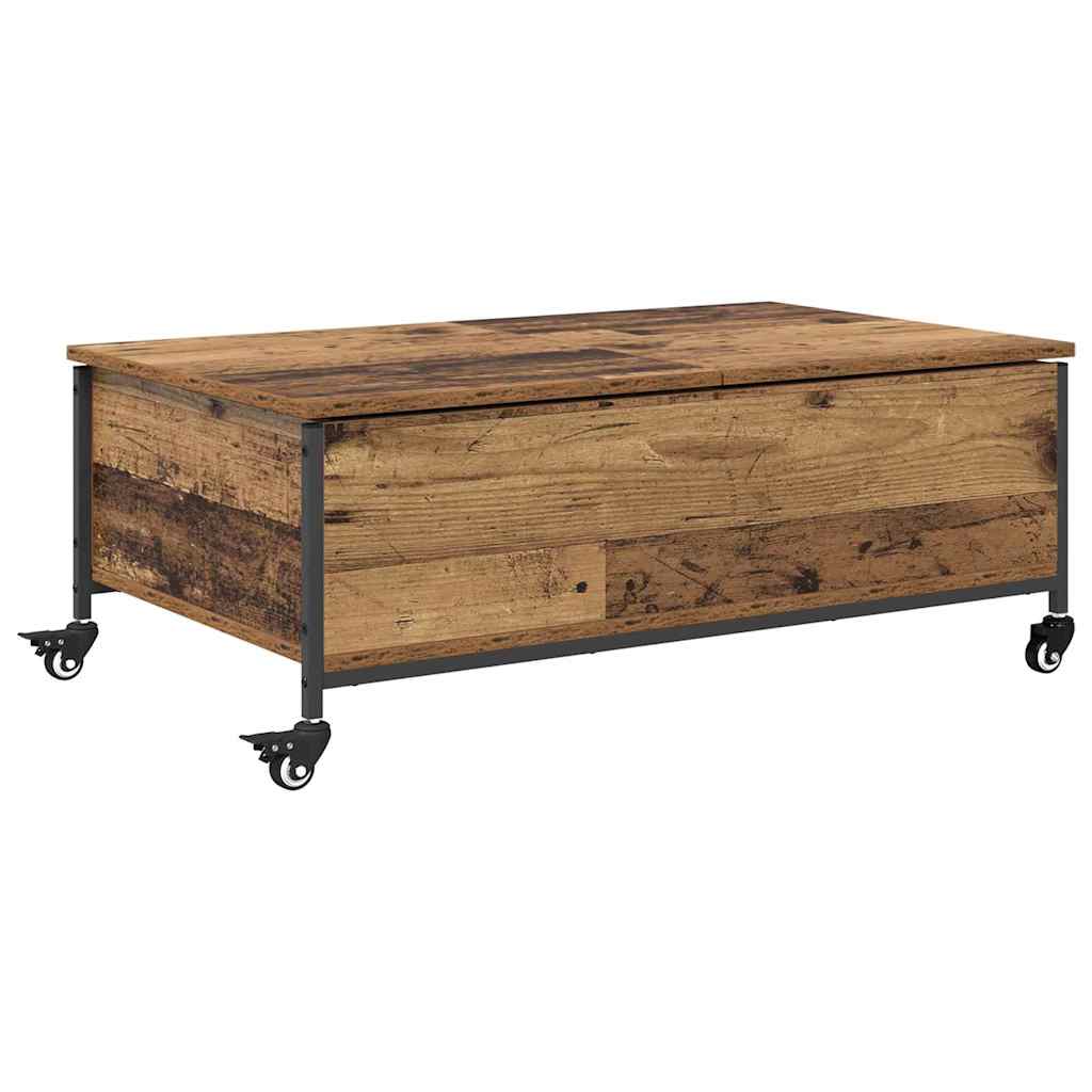 Dohányzóasztal Öreg fa 91 x 55 x 32 cm Szerelt Fa