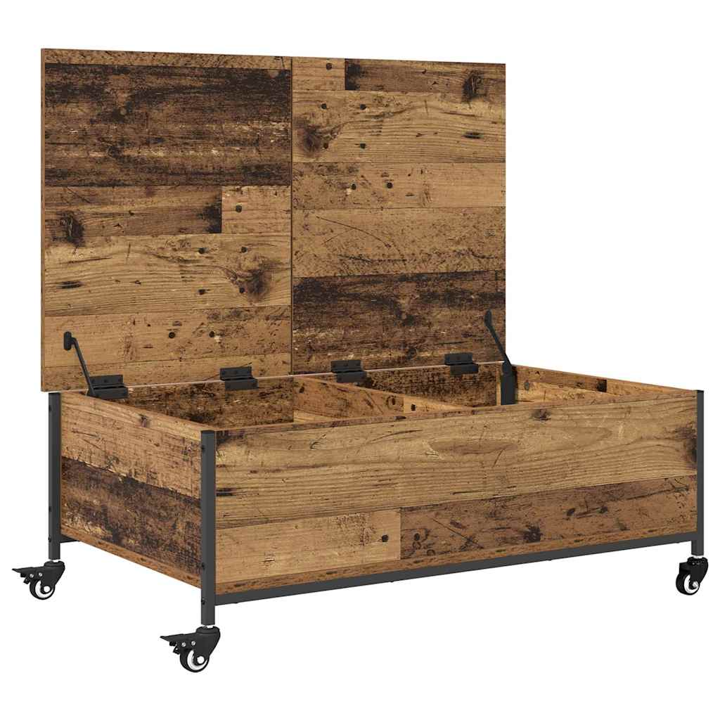 Dohányzóasztal Öreg fa 91 x 55 x 32 cm Szerelt Fa