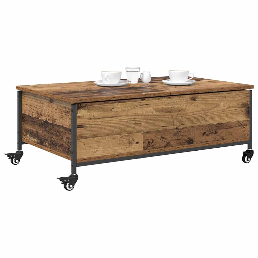 Dohányzóasztal Öreg fa 91 x 55 x 32 cm Szerelt Fa