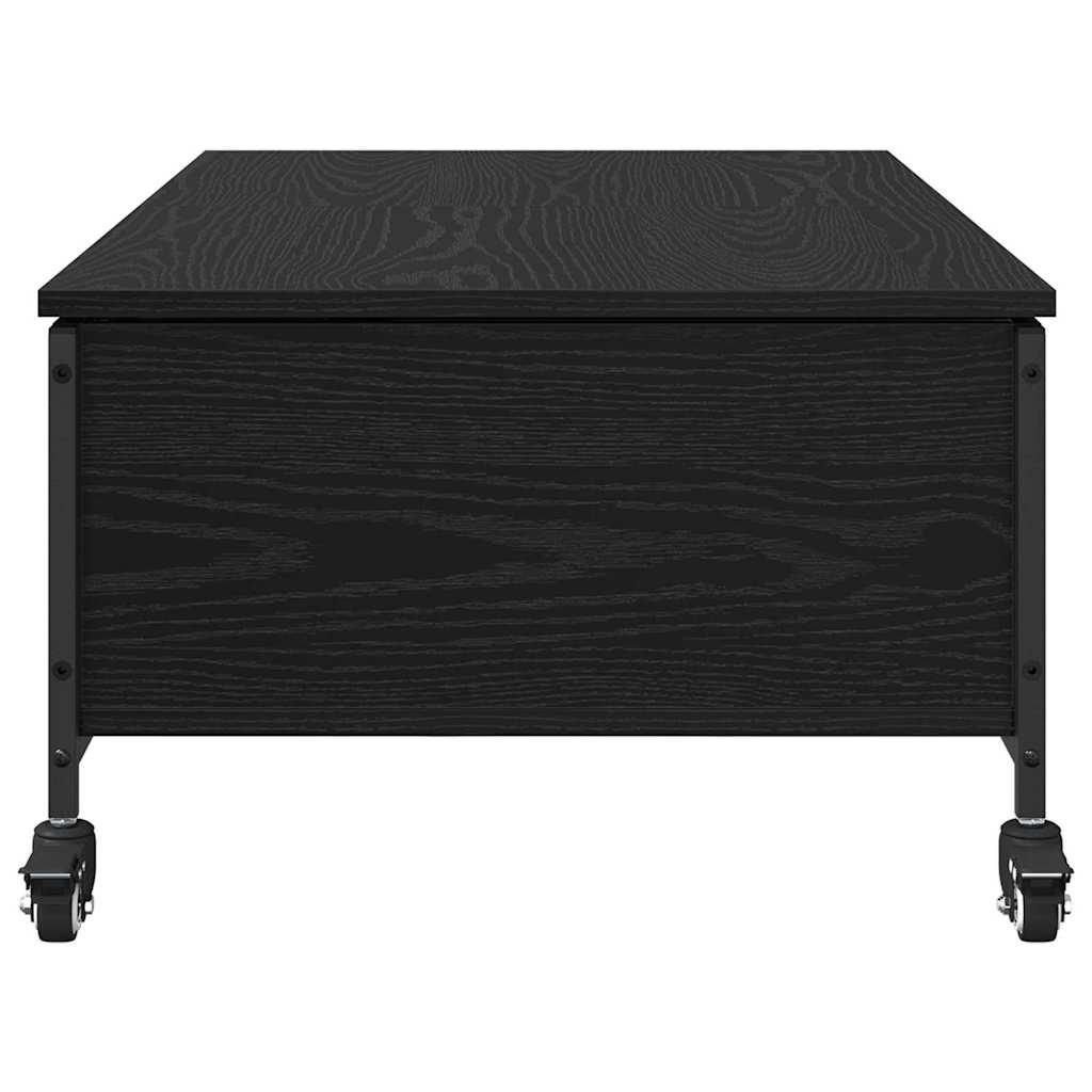 Dohányzóasztal Fekete tölgy 91 x 55 x 32 cm Szerelt Fa