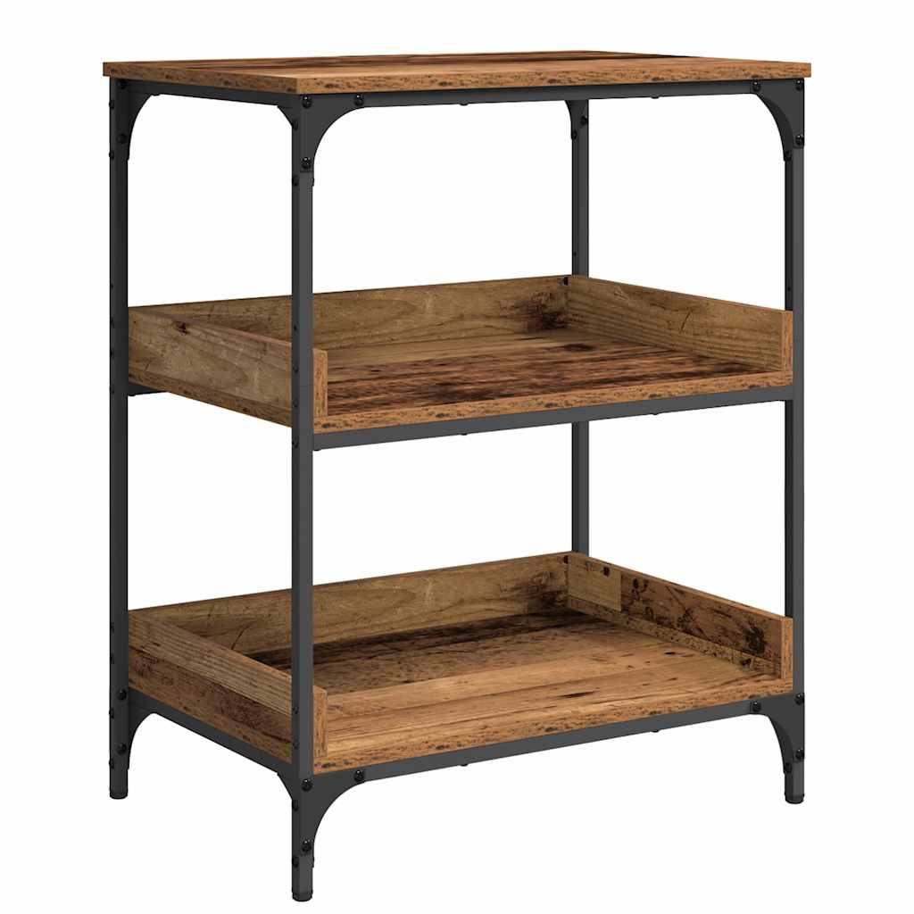 Konyhai kocsi Öreg fa 60 x 41 x 80.5 cm Szerelt Fa