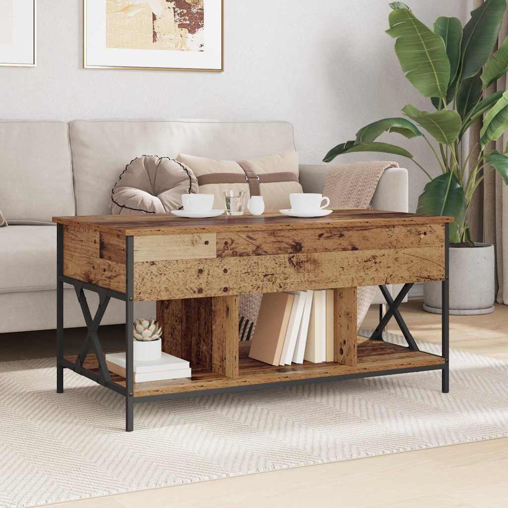 Dohányzóasztal Öreg fa 100 x 55 x 48.5 cm Szerelt Fa