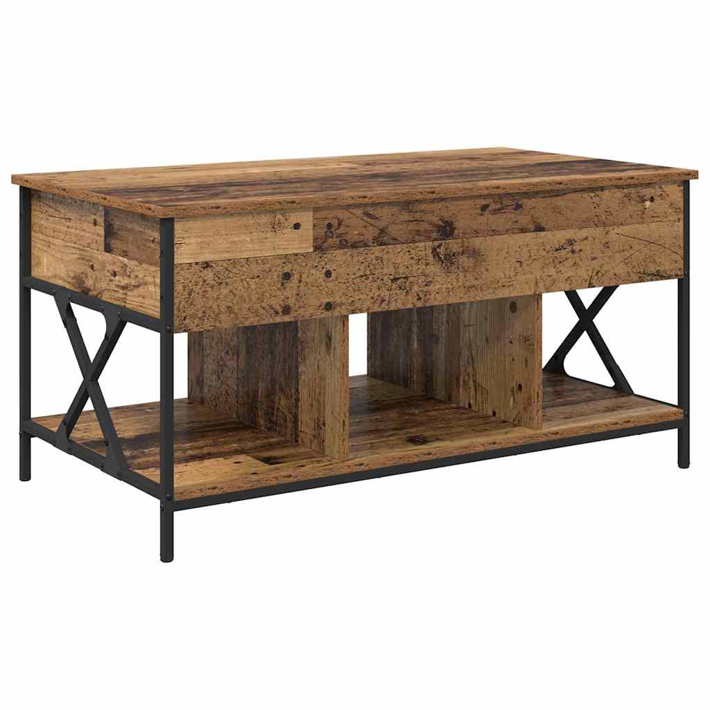 Dohányzóasztal Öreg fa 100 x 55 x 48.5 cm Szerelt Fa