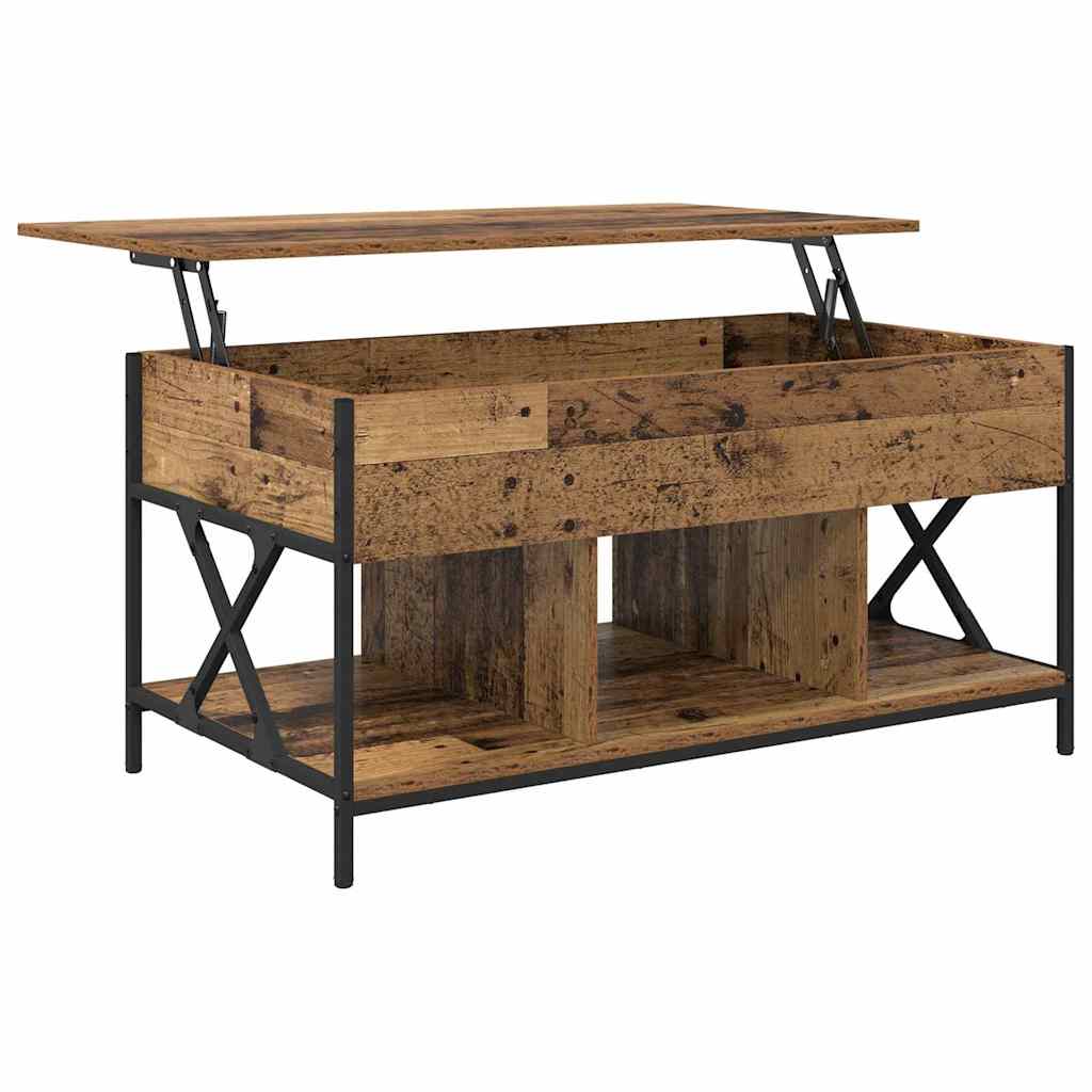 Dohányzóasztal Öreg fa 100 x 55 x 48.5 cm Szerelt Fa