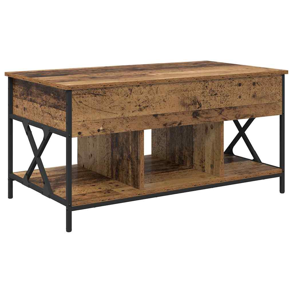 Dohányzóasztal Öreg fa 100 x 55 x 48.5 cm Szerelt Fa