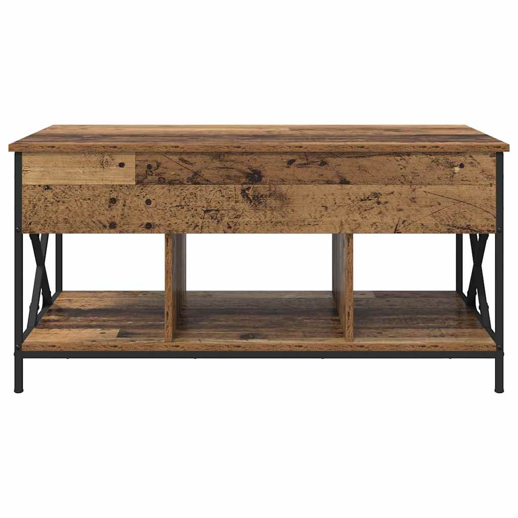 Dohányzóasztal Öreg fa 100 x 55 x 48.5 cm Szerelt Fa