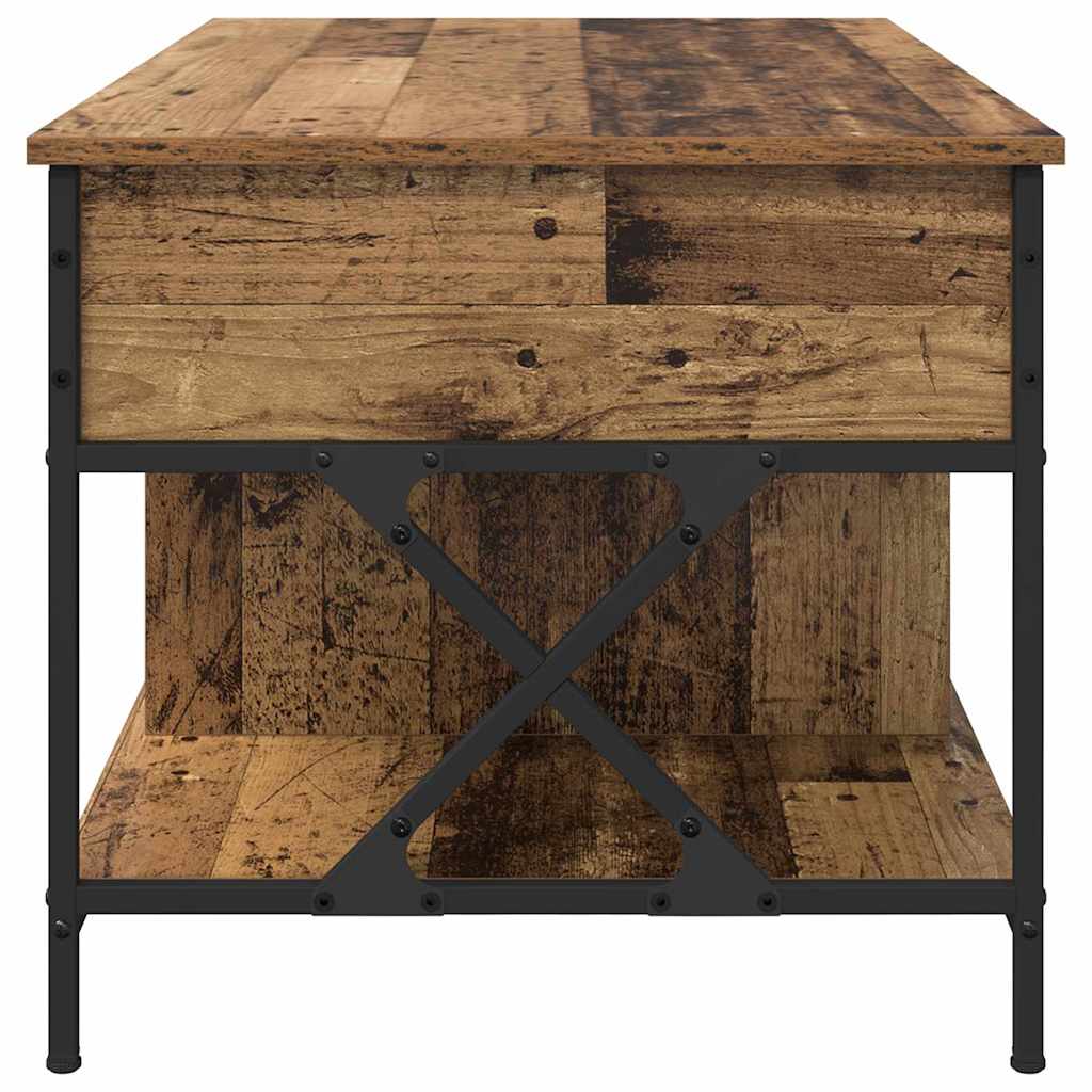 Dohányzóasztal Öreg fa 100 x 55 x 48.5 cm Szerelt Fa