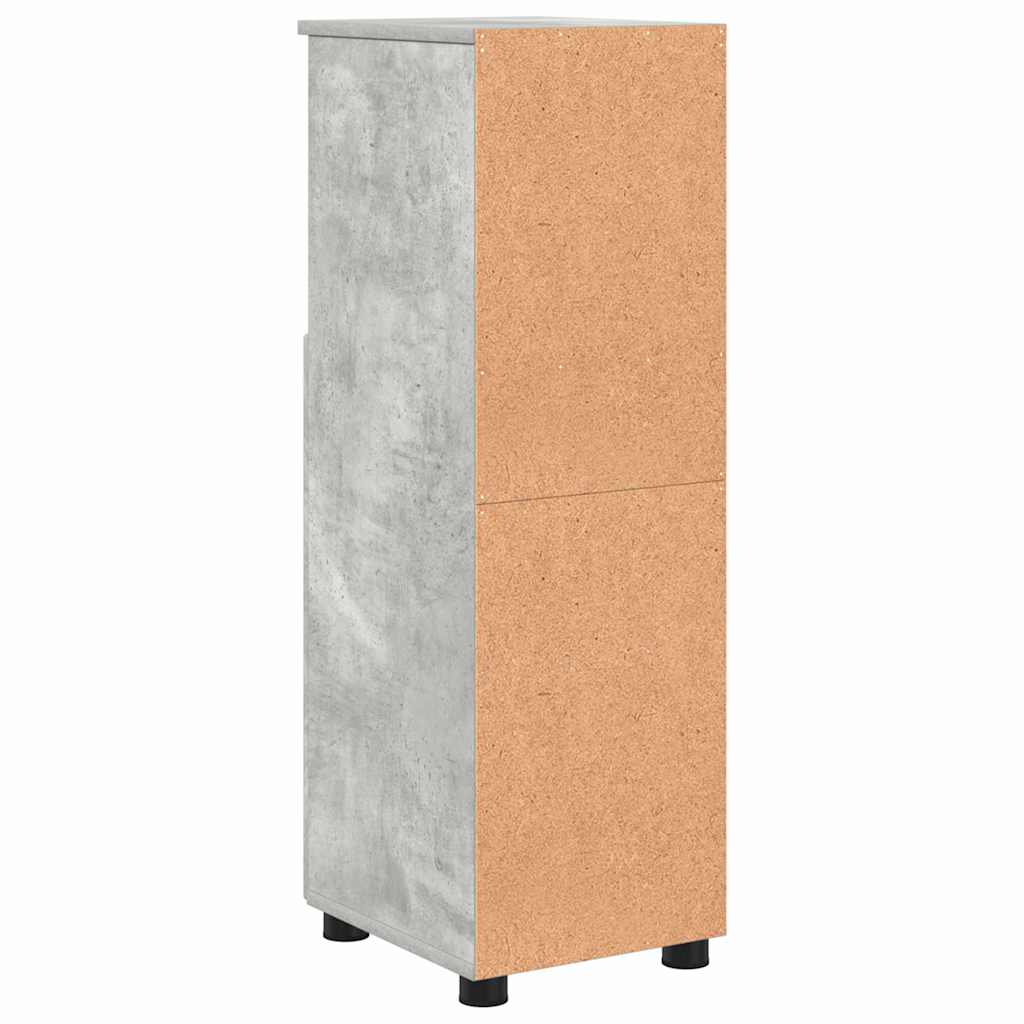 Fürdőszoba Székény Beton Szürke 30 x 35 x 95 cm Szerelt fa, Fém