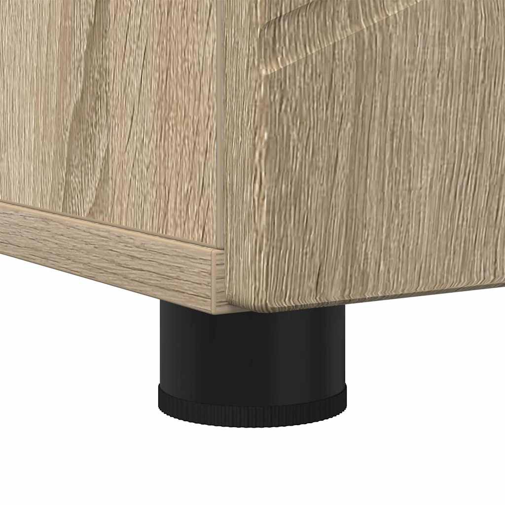 Fürdőszoba Székény Sonoma tölgy 30 x 35 x 192 cm Faanyag & Fém