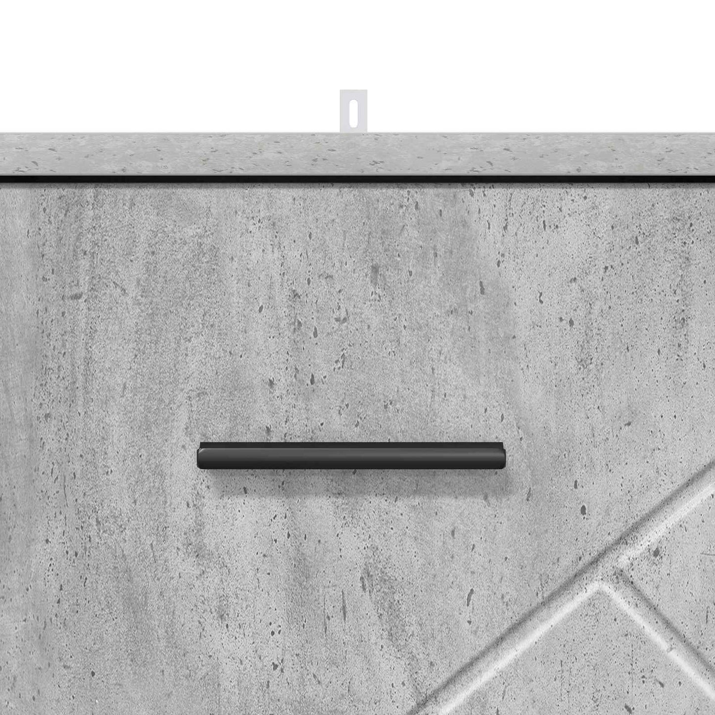 Éjjeliszekrény Beton szürke 38 x 38 x 66 cm Szerelt fa