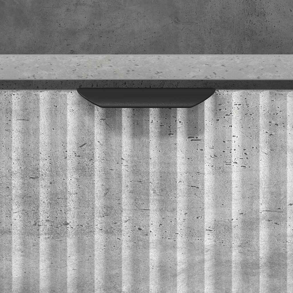 Fürdőszoba Székény fiókkal Beton Szürke 31,5 x 33 x 190 cm