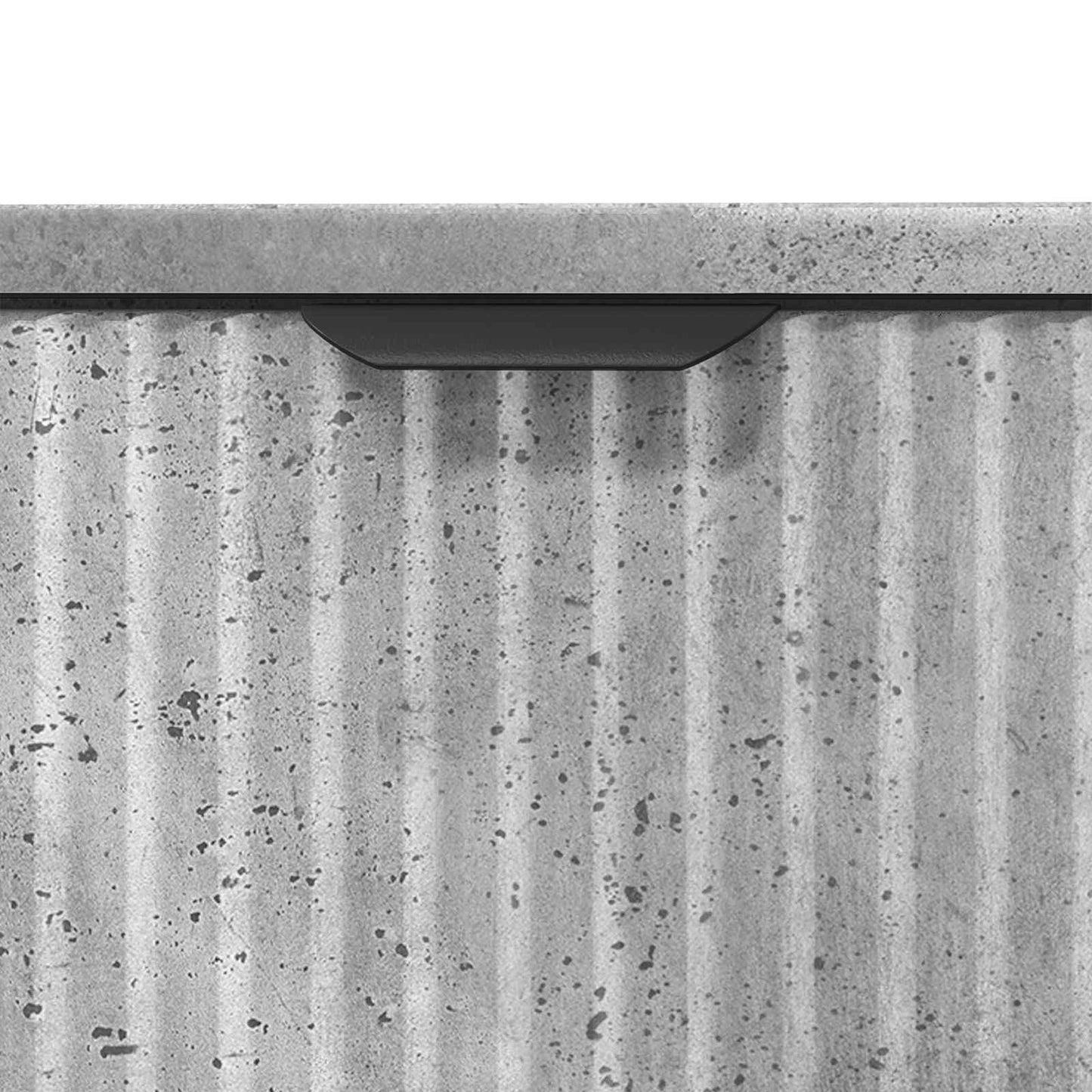 Fürdőszobai mosdószekrény Beton Szürke 60,5 x 33,5 x 61 cm