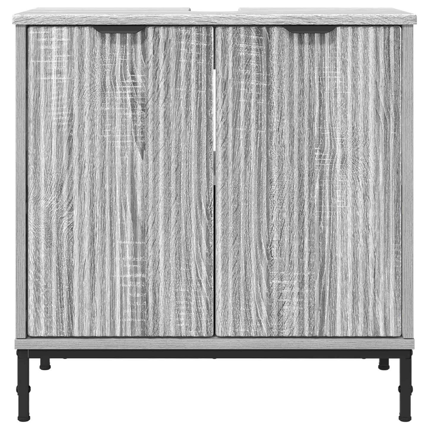 Fürdőszobai mosdószekrény Szürke Sonoma 60,5 x 33,5 x 61 cm