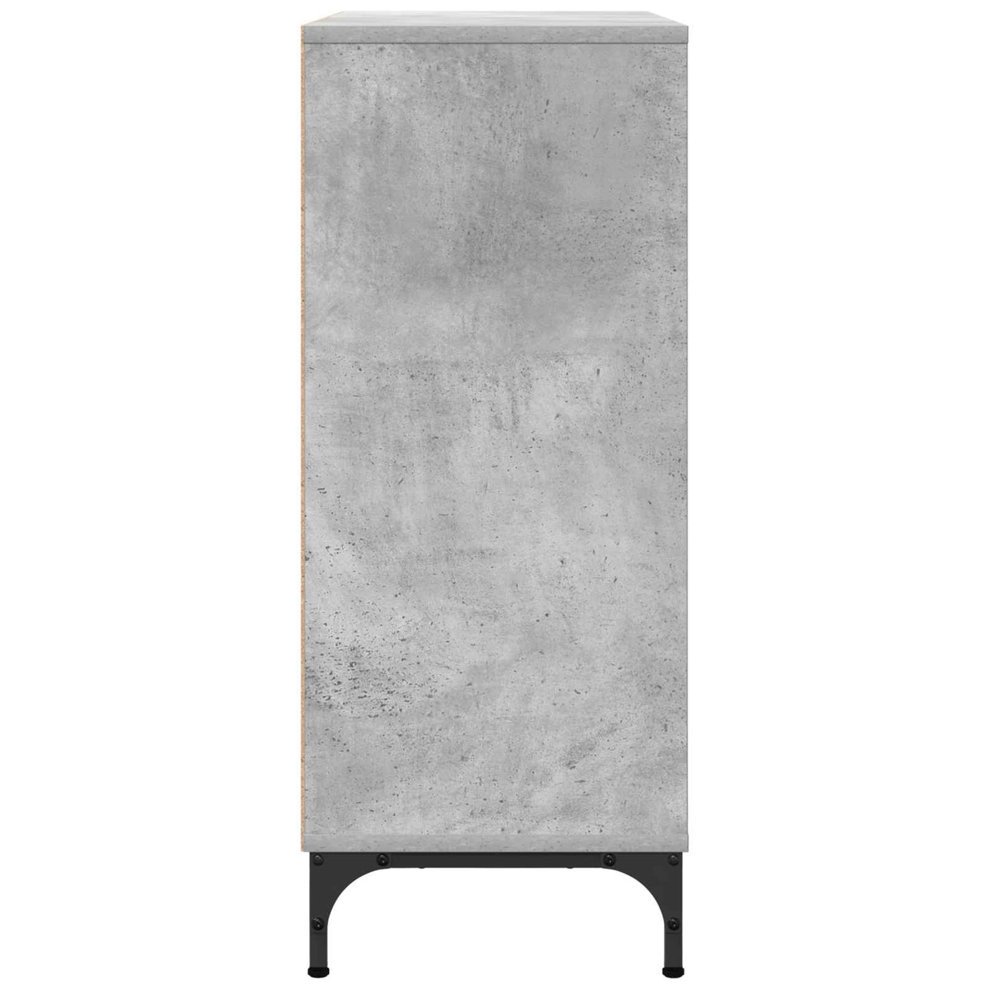 Széf Beton Szürke 79,5 x 33 x 82 cm Szerelt Fa