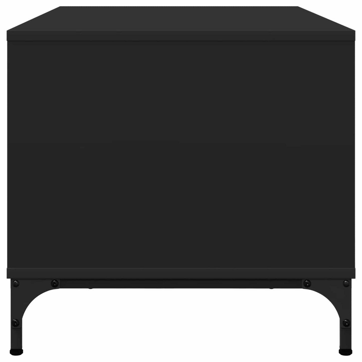 Dohányzóasztal Fekete tölgy 90 x 49 x 46 cm Szerelt Fa