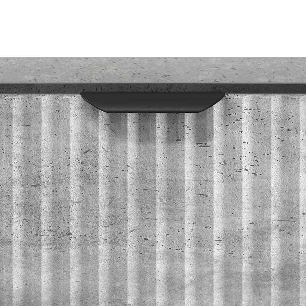 Dohányzóasztal Beton Szürke 90 x 49 x 46 cm Szerelt Fa