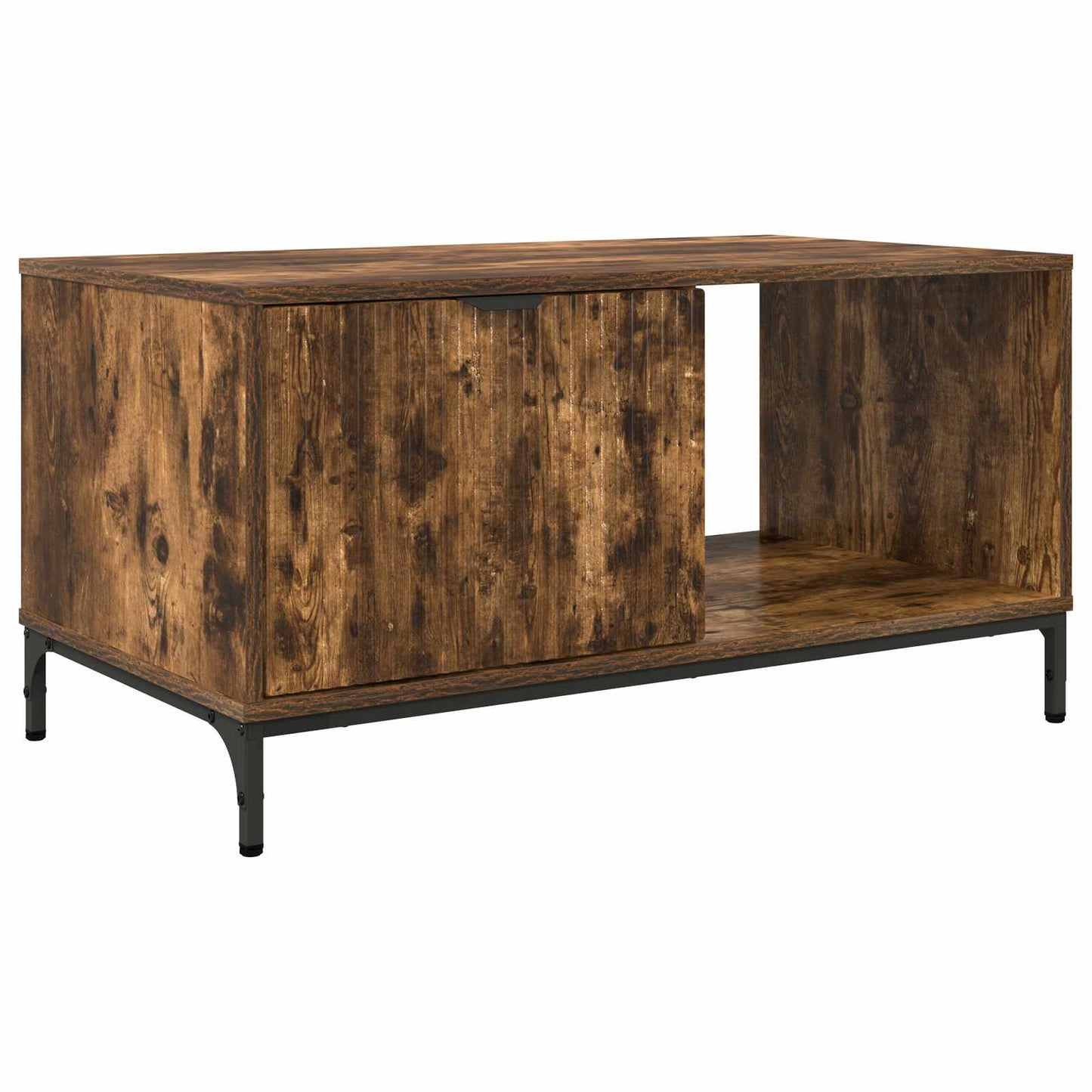 Dohányzóasztal Füstölt tölgy 90 x 49 x 46 cm Szerelt Fa
