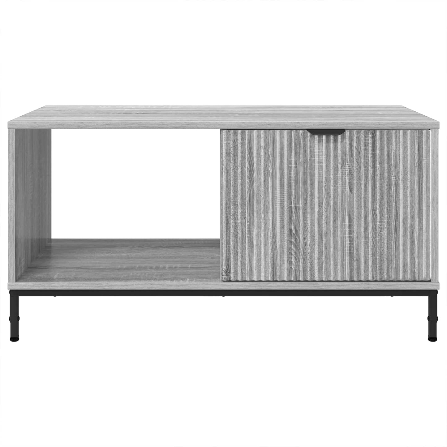 Dohányzóasztal Szürke Sonoma 90 x 49 x 46 cm Szerelt Fa