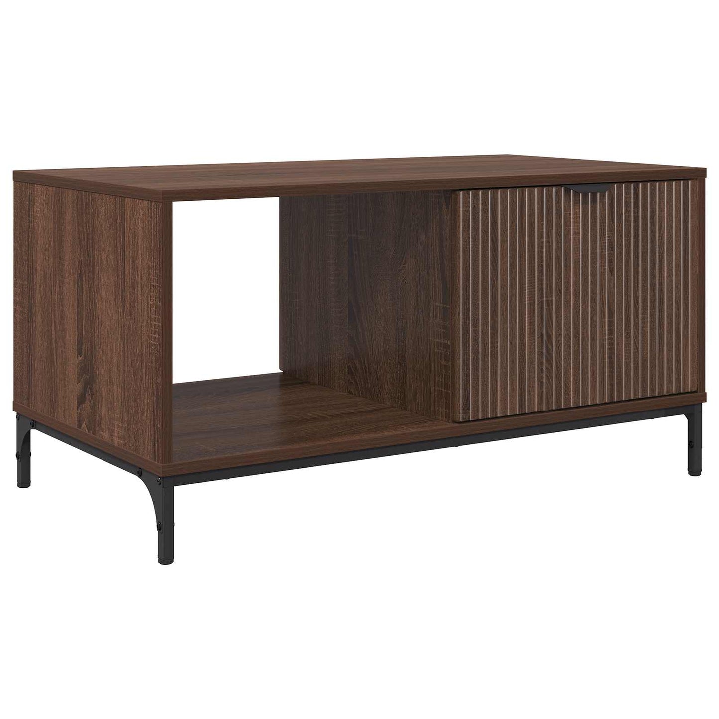 Dohányzóasztal Barna Tölgy 90 x 49 x 46 cm Szerelt Fa