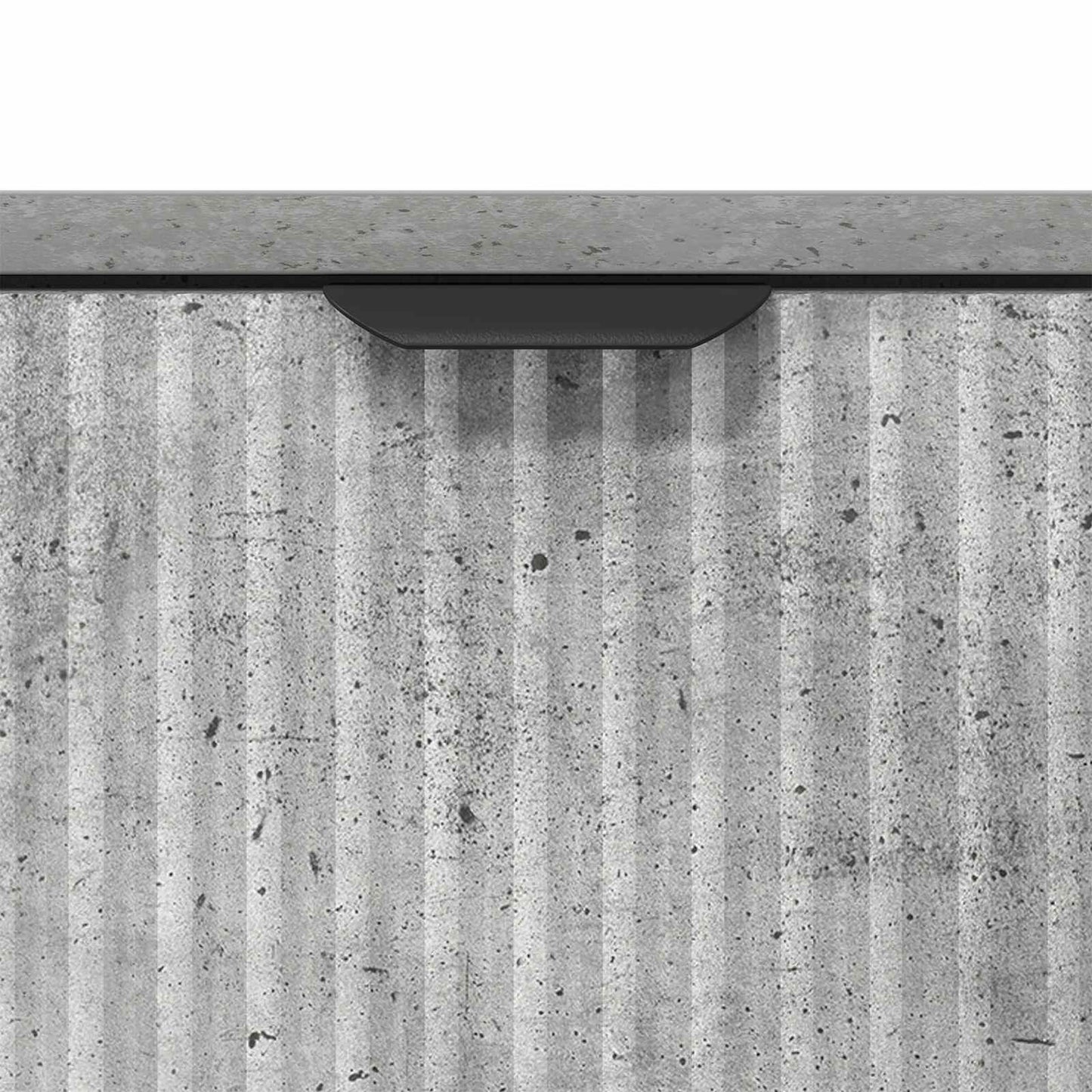 Széf Beton Szürke 89,5 x 33 x 82 cm Szerelt Fa