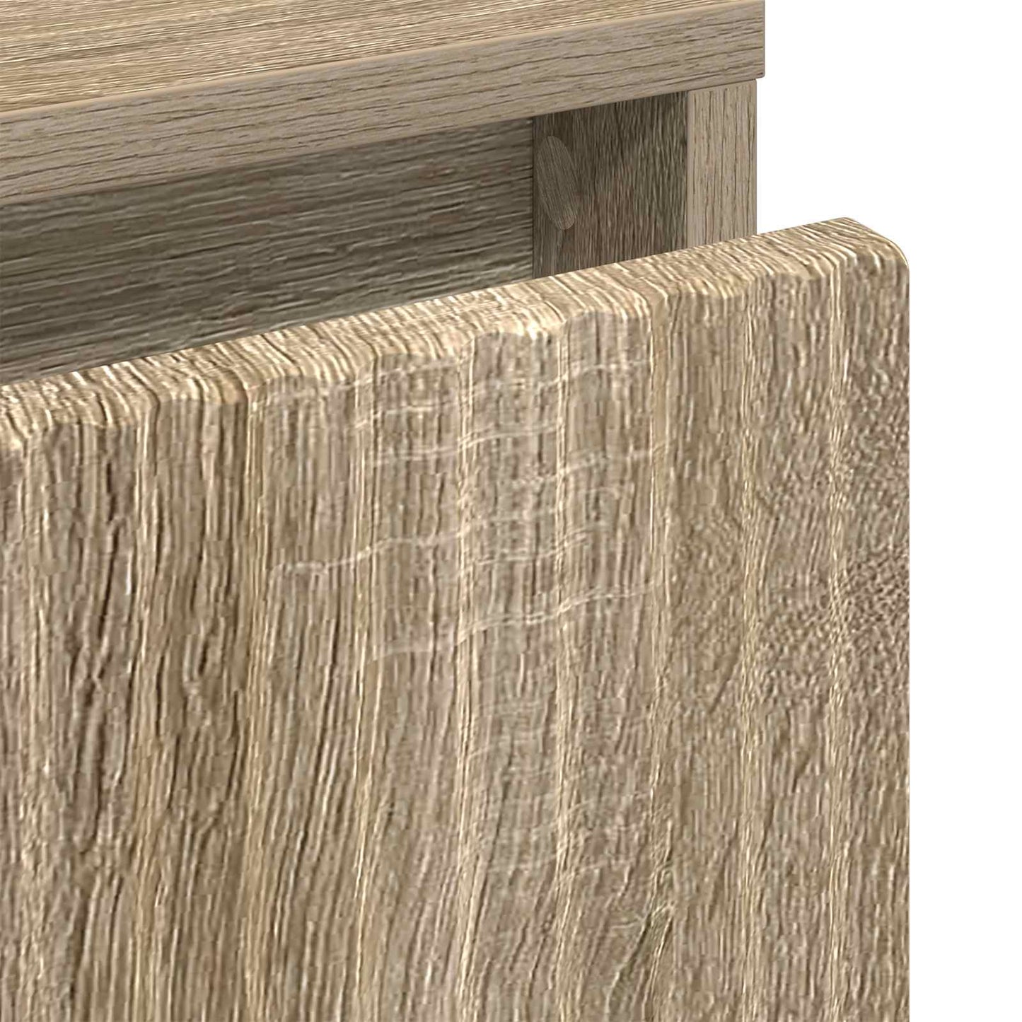 Éjjeli asztal sonoma tölgy 63.5 x 36 x 61 cm Szerelt fa