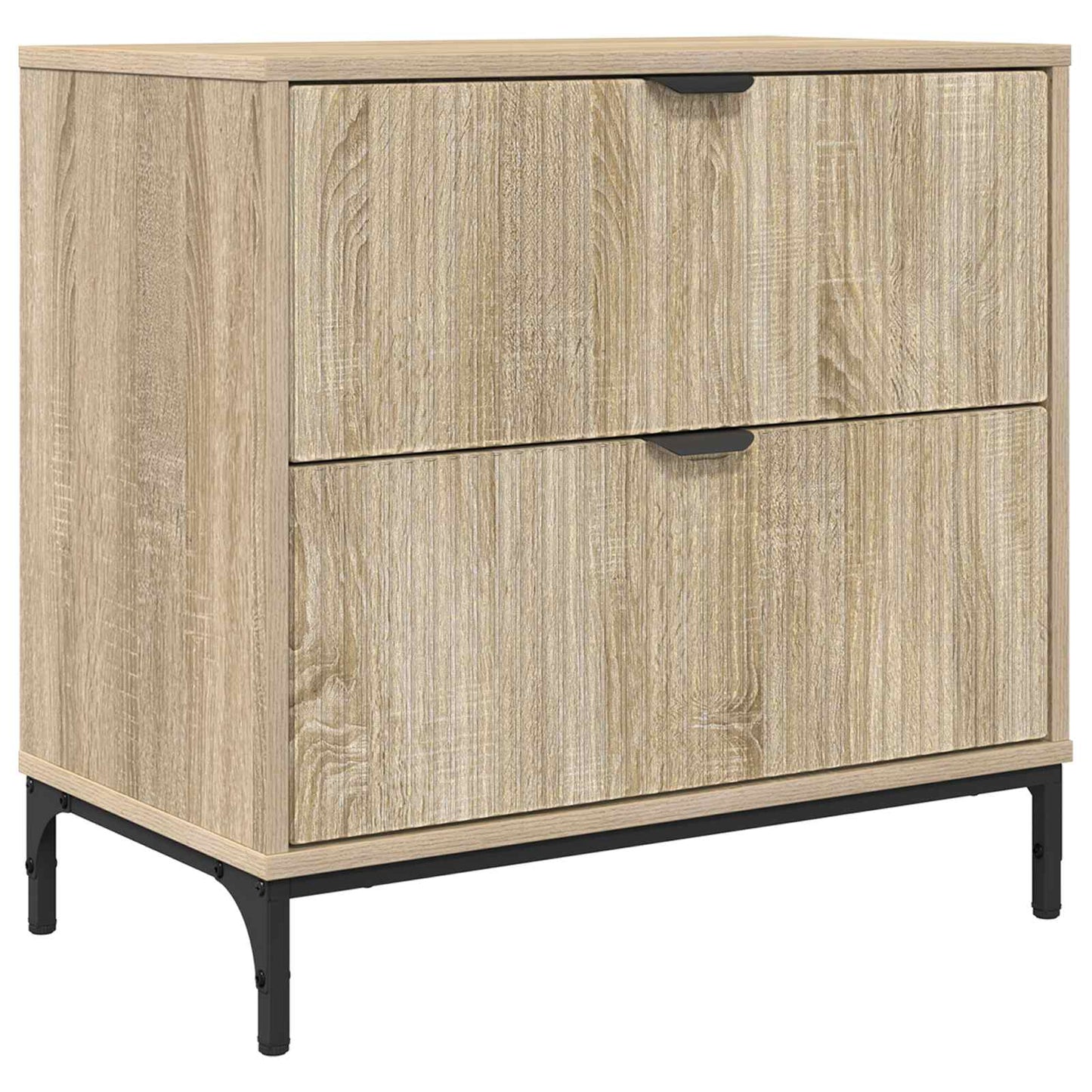 Éjjeli asztal sonoma tölgy 63.5 x 36 x 61 cm Szerelt fa