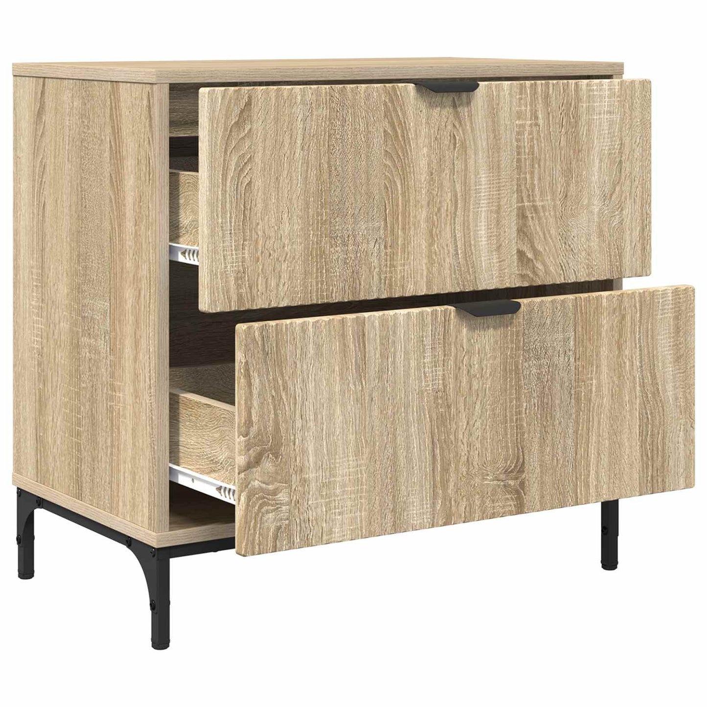 Éjjeli asztal sonoma tölgy 63.5 x 36 x 61 cm Szerelt fa