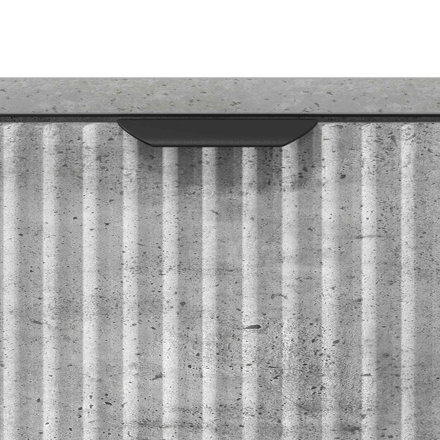Éjjeli asztal Beton szürke 63.5 x 36 x 61 cm Szerelt fa