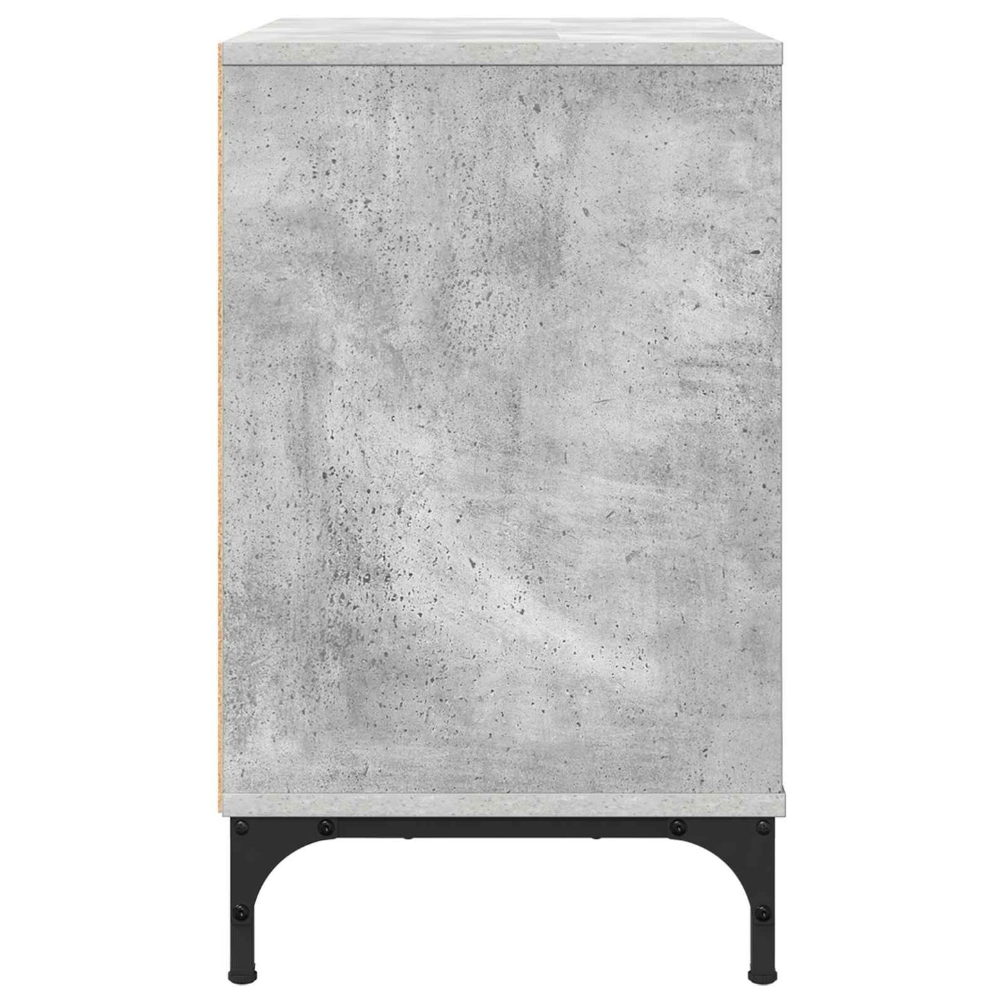 Éjjeli asztal Beton szürke 63.5 x 36 x 61 cm Szerelt fa