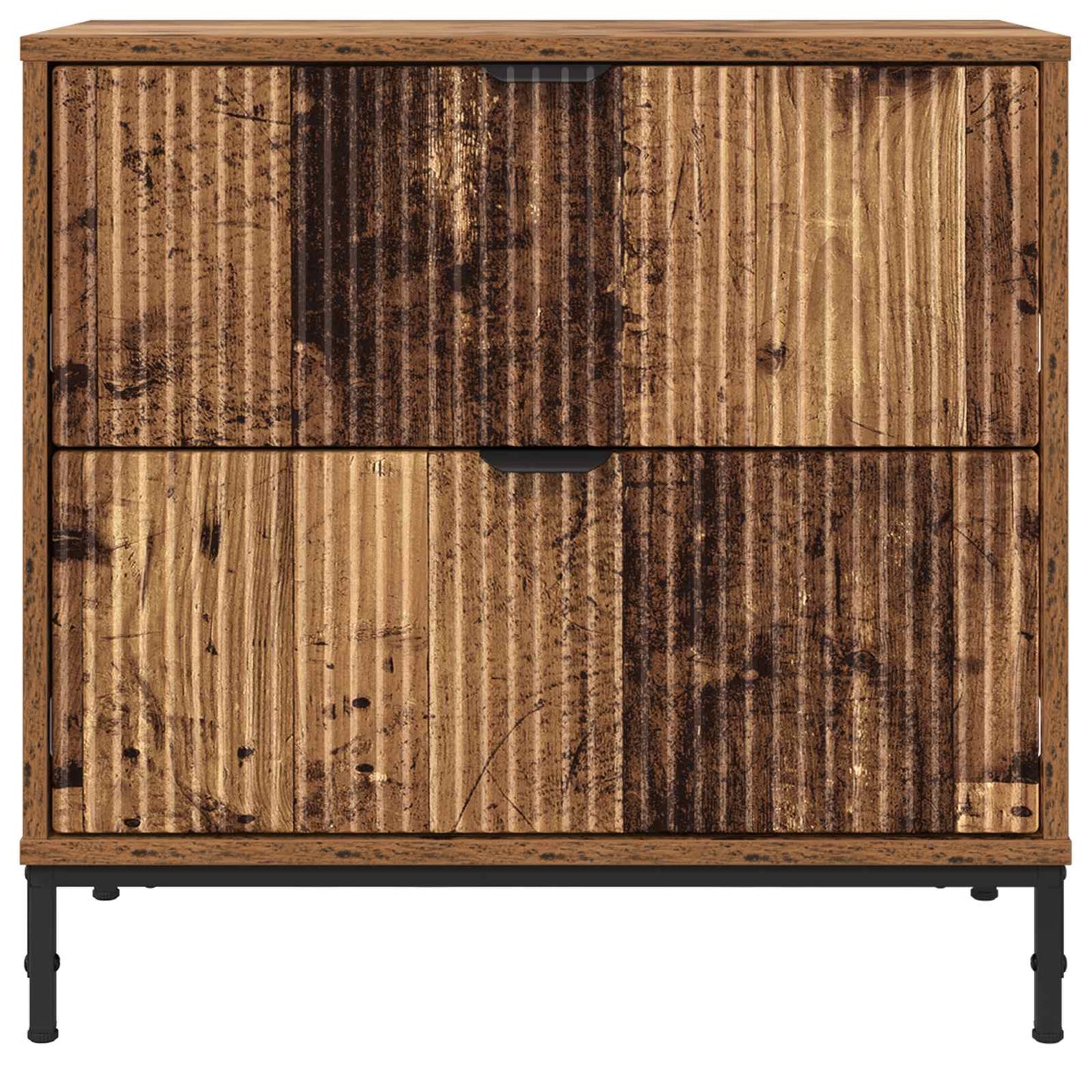 Éjjeli asztal Régi fa 63.5 x 36 x 61 cm Szerelt fa