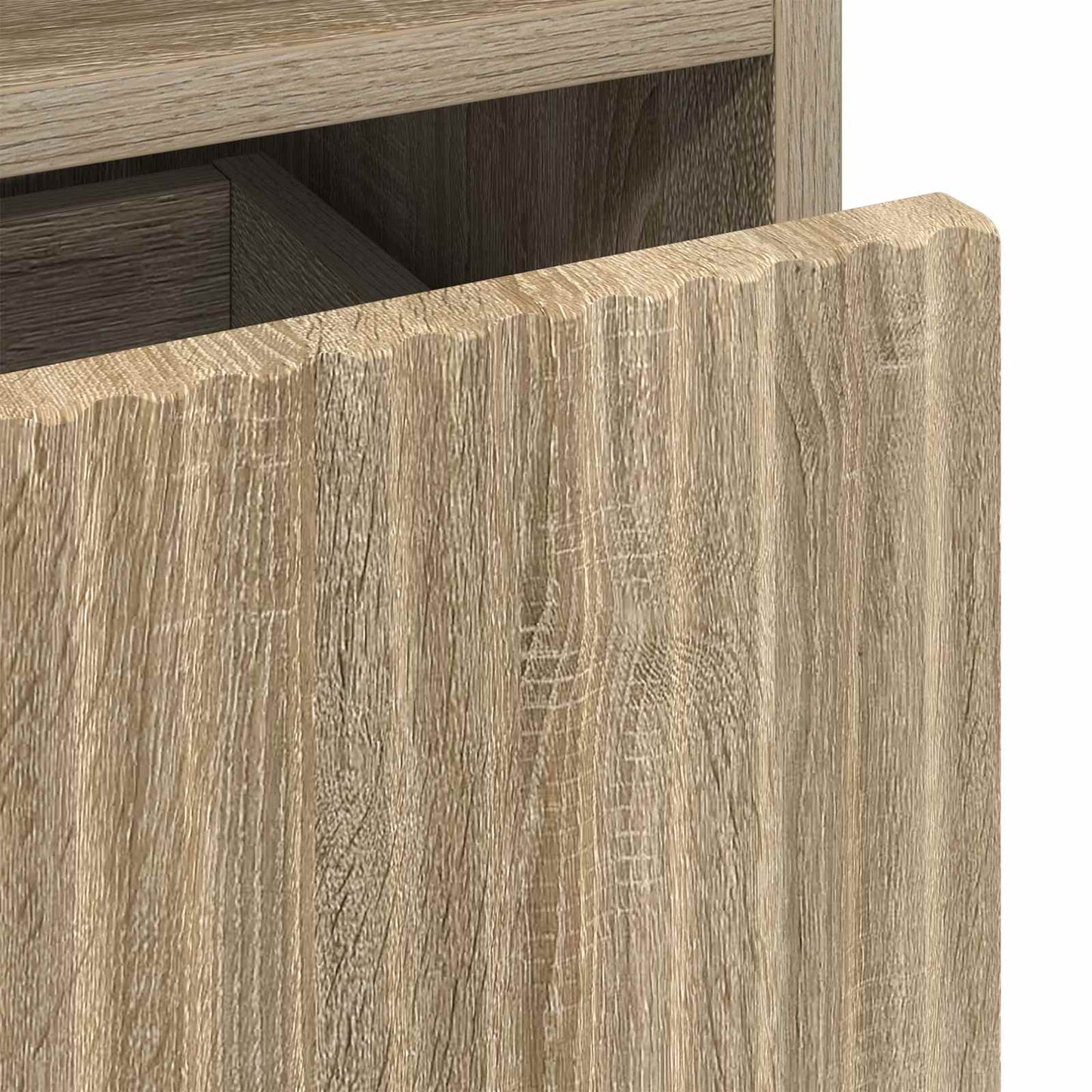 Éjjeliszekrény 2 db sonoma tölgy 49 x 36 x 61 cm Szerelt fa