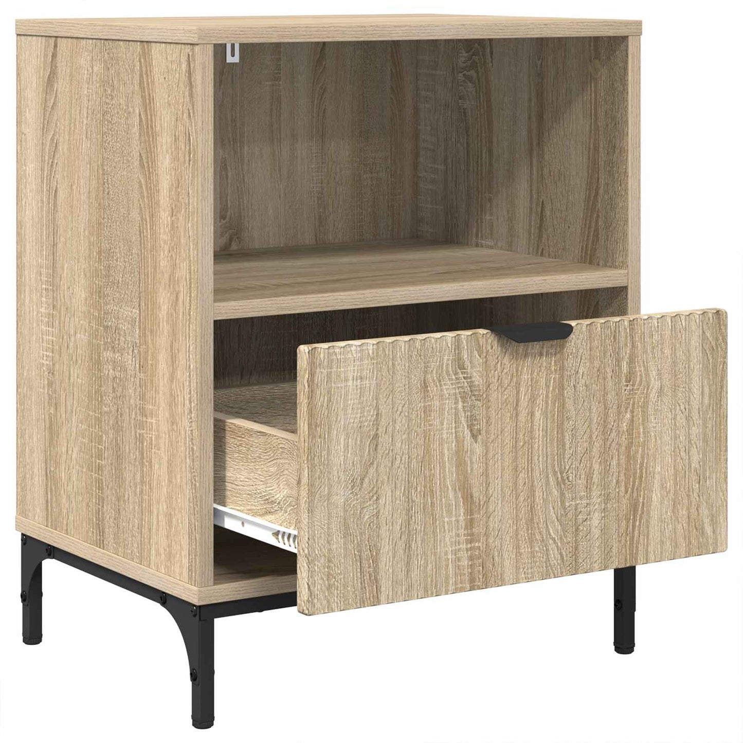 Éjjeliszekrény 2 db sonoma tölgy 49 x 36 x 61 cm Szerelt fa