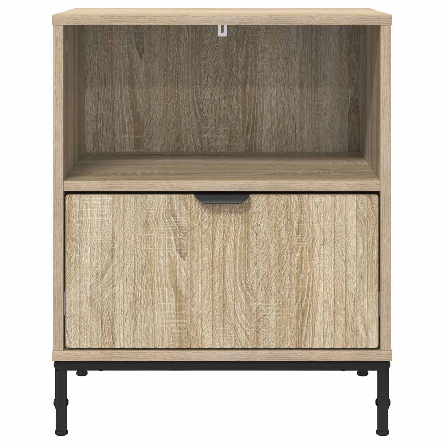 Éjjeliszekrény 2 db sonoma tölgy 49 x 36 x 61 cm Szerelt fa