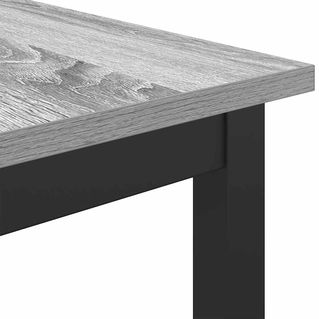 asztal Szürke Sonoma 100 x 50 x 90,5 cm Műszaki fa és acél
