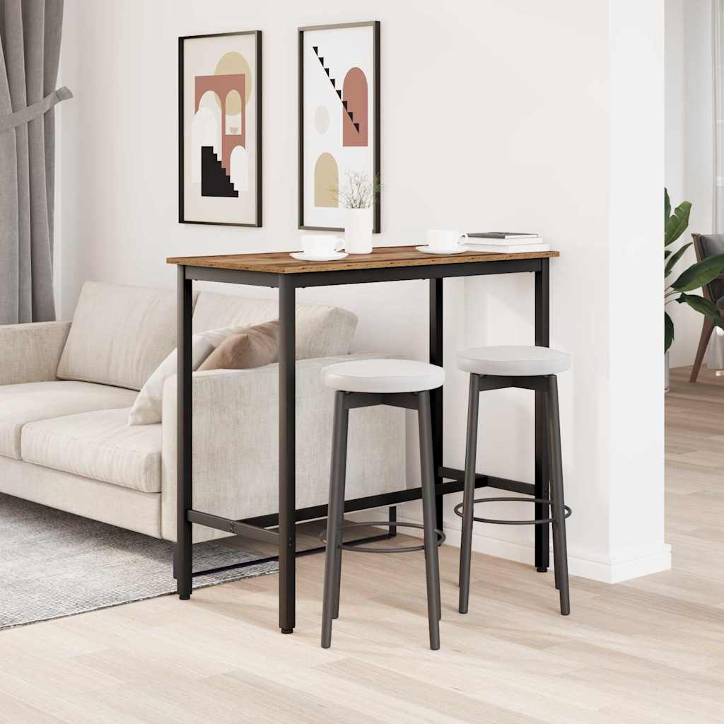 asztal Öreg fa 100 x 50 x 90,5 cm Műszaki fa és acél