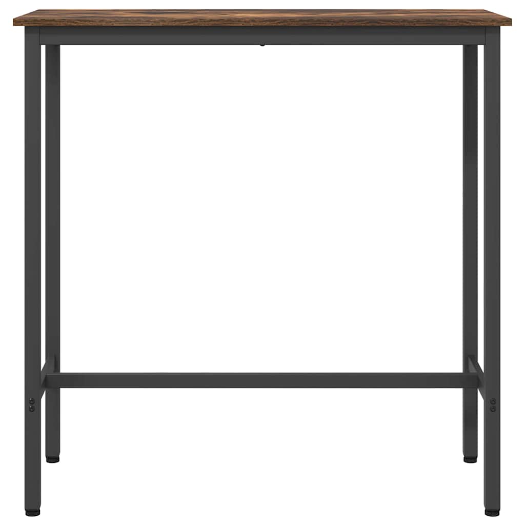 asztal Füstölt tölgy 100 x 40 x 100,5 cm Műszaki fa és acél